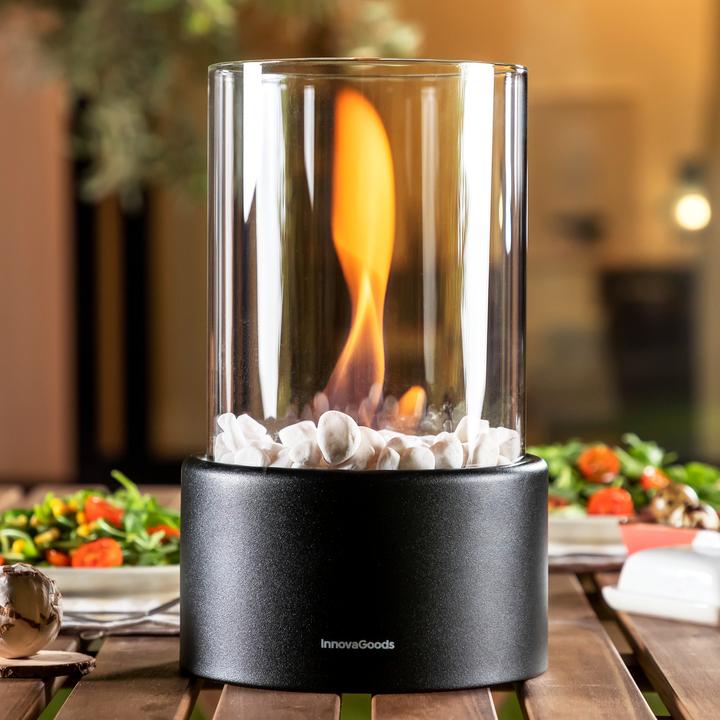 Productafbeelding InnovaGoods Decoratieve bio-ethanol tafelhaard Heatfir