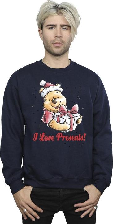 Immagine prodotto Disney Winnie The Pooh Love Presents Felpa Uomo (S)