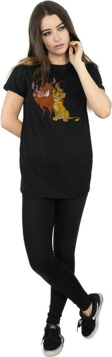 Immagine prodotto The Lion King Classic Maglietta Ampia Simba Timon & Pumba Donna (XL)