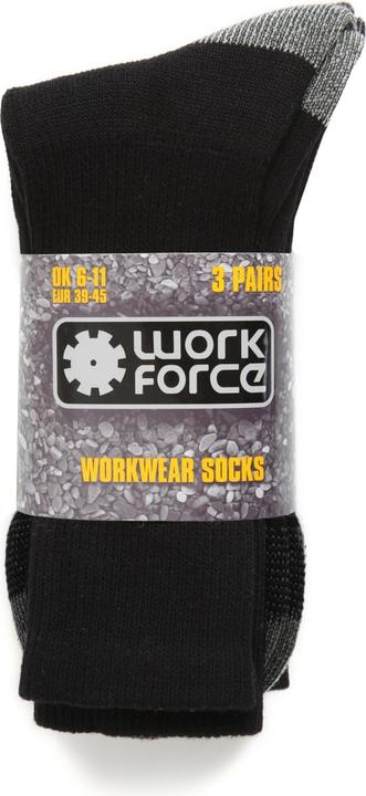 Image du produit Work Force Chaussettes de travail robustes 3 paires (Lot de 3, 46 - 48)