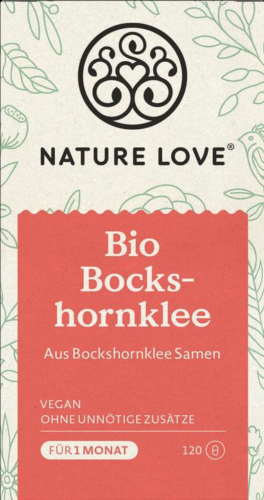 Immagine prodotto Nature Love Fieno greco biologico (120 Pezzo/i, Pillole, 92 g)