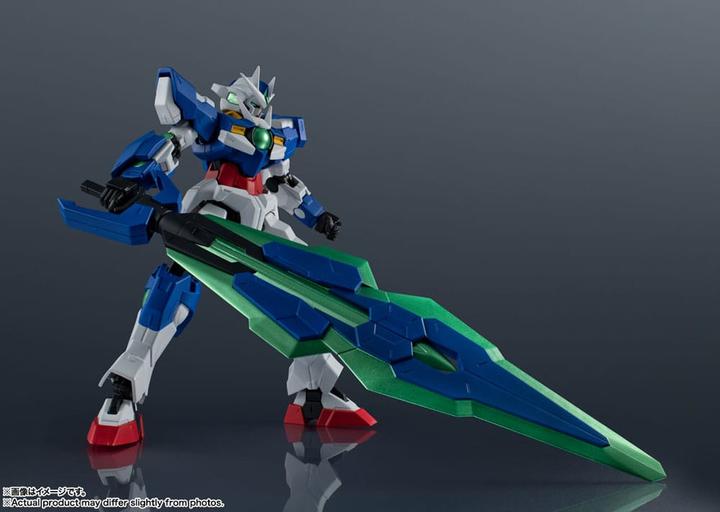 Immagine prodotto Bandai Dispositivo mobile Gundam 00 figurina Gundam Universe GNT-0000 00 Qaun(t) 15 cm