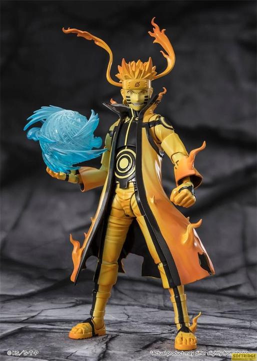 Immagine prodotto Bandai Naruto figurine S.H. Figuarts Naruto Uzumaki (Kurama Link Mode) - Courageous Strength That Binds - 1