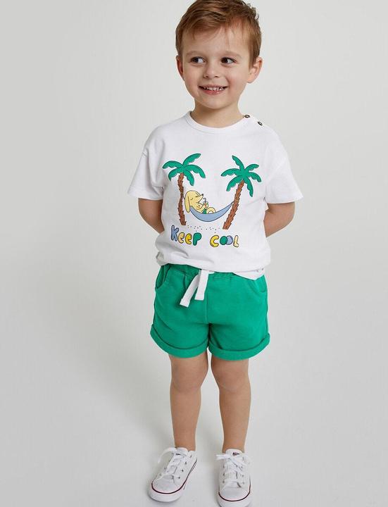 Actual product image La Redoute Collections T-shirt and shorts set (94)