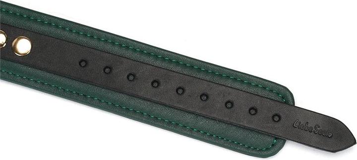 Actual product image Liebe Seele Mossy Chic - Leder Halsband mit Leine