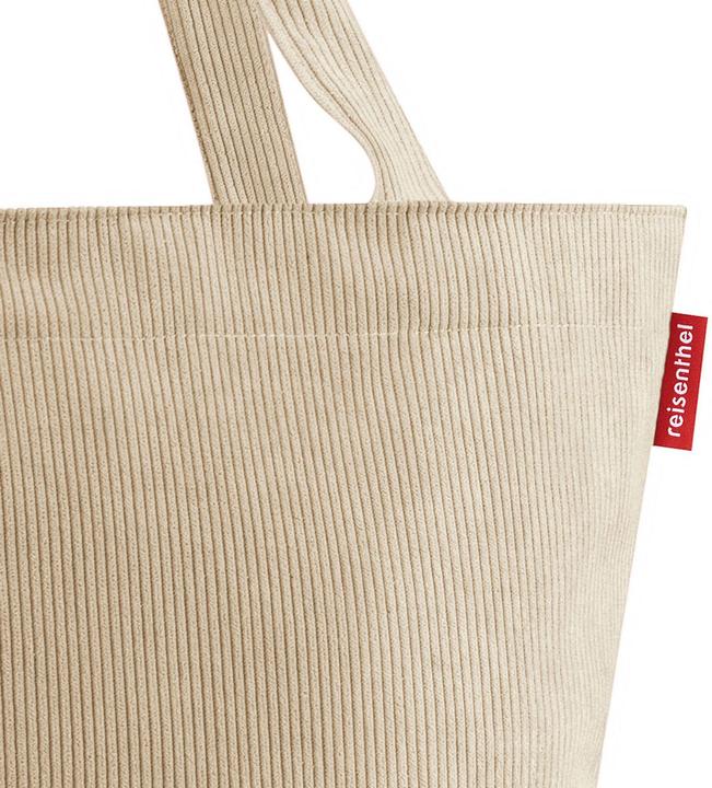 reisenthel shopper M cord sand