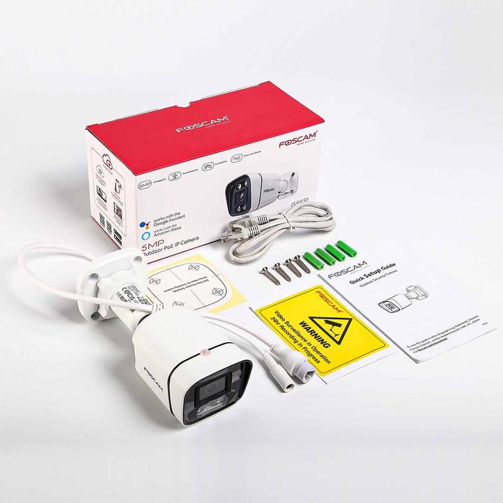 Image du produit Foscam V5EP V5EP (white) LAN Caméra de surveillance IP 3072 x 1728 pixels (3072 x 1728 pixels)