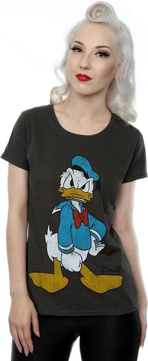 Actual product image Disney Womens/Ladies Donald Duck Angry Cotton T-Shirt (XXL)