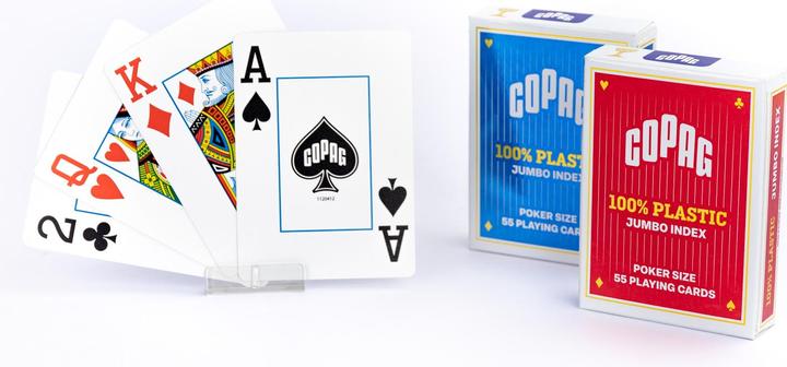 Actual product image Copag Poker Card Deck Jumbo (German, English, French, Italian, Swiss German)