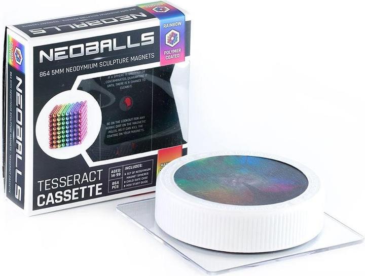 Produktbild Neoballs Magnetkugeln Rainbow - Tesseract Cassette