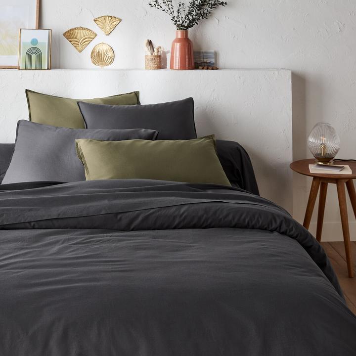 Image du produit La Redoute Interieurs Scenario Coton Lave (Housse de couette, 90 x 190 cm)