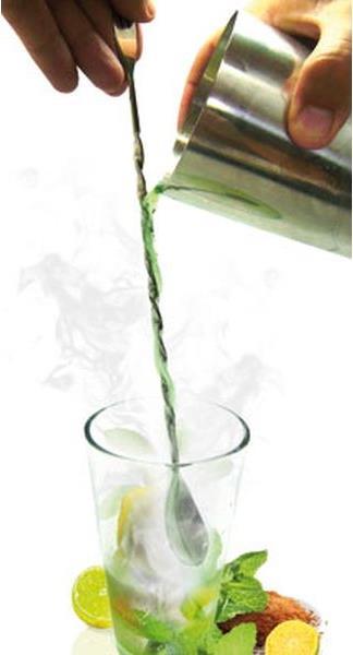 Actual product image VinBouquet Cocktail spoon, stainless steel, 25 cm (Bar spoons + Cocktail stirrers)