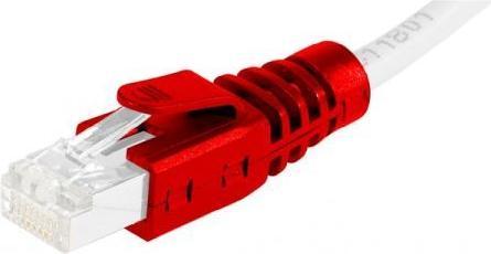 Actual product image Exertis Connect Bend protection sleeve for RJ45 plug, 10 pieces, red For positioning the bend protection after (Plugs and connectors)