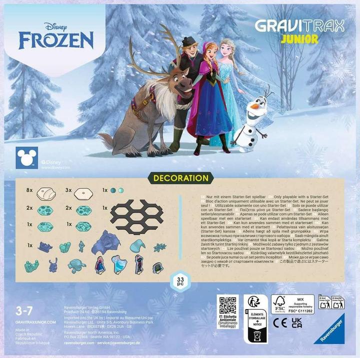 Produktbild Ravensburger GraviTrax Junior Extension Frozen