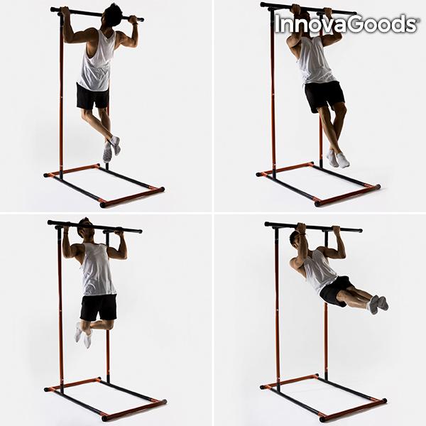 Produktbild InnovaGoods Klimmzug- und Fitnessstation mit Übungsanleitungen