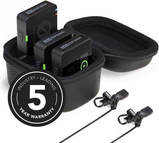 Produktbild RØDE Wireless Pro Mikrofon-Set mit Handadapter und Windschutz Schwarz