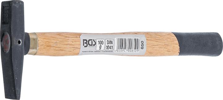 Immagine prodotto BGS Martello per meccanica manico in legno DIN 1041 100 g (155 g)