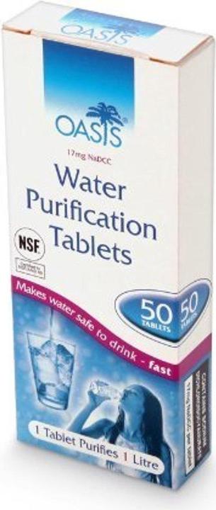 Actual product image BCB Oasis Water Purification Tablets