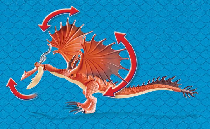 Immagine prodotto Playmobil Becco di moccio e dente a uncino (9459, Draghi Playmobil)