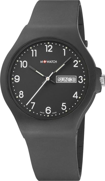 Immagine prodotto M Watch Mondaine Core 42 (Orologio da polso analogico, Fatto in Svizzera, 42 mm)