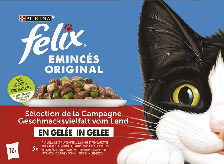 Image du produit Felix Original Mixed Selection in Gelee (Adulte, 12 pcs, 1020 g)