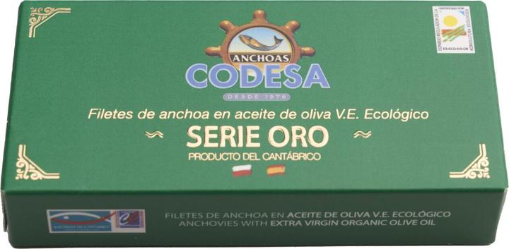 Produktbild Codesa Kantabrische Sardellenfilets BIO (55 g)