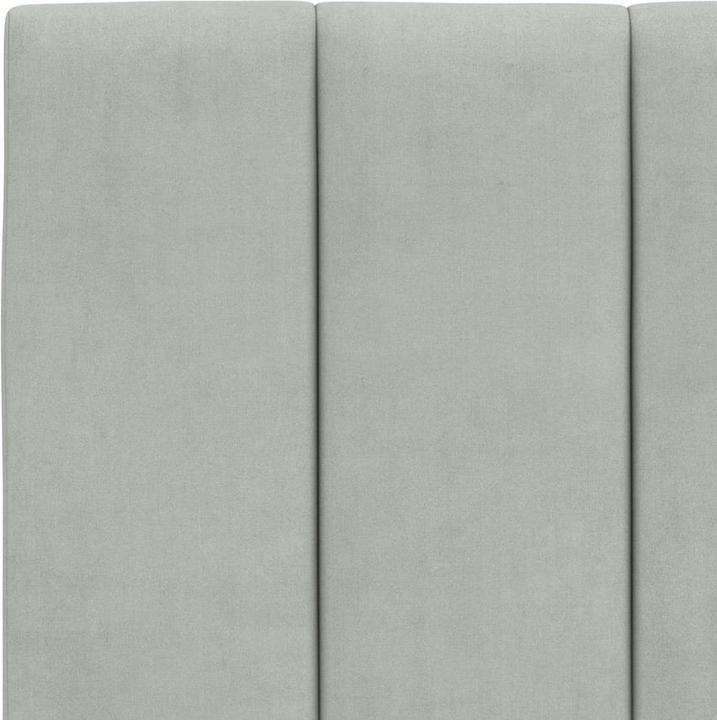 Immagine prodotto VidaXL Letto Letto imbottito Struttura del letto Letto matrimoniale Materasso Grigio chiaro 140x190 cm (140 x 190 cm)