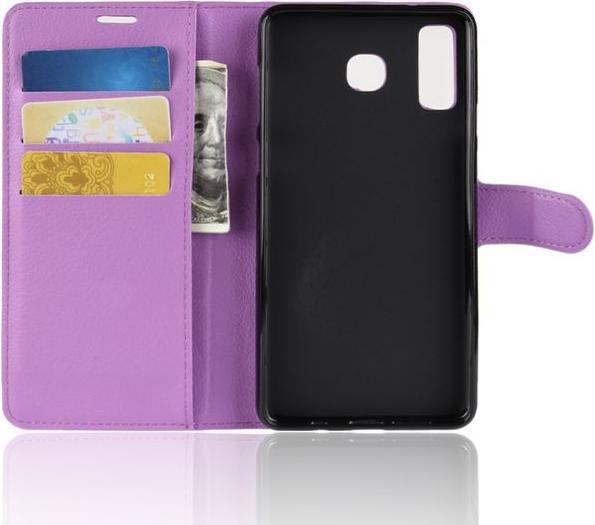 Produktbild MU Classic Litchi Leder Bookcover Series (Samsung Galaxy A9, Samsung Galaxy A8 Star)