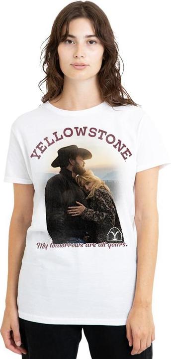 Actual product image Yellowstone Unisex Adult Tomorrows Rip & Beth T-Shirt (M)