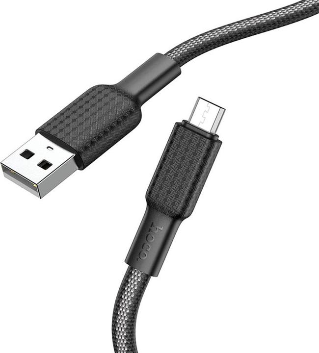 Partner Telecom USB-A to microUSB X69, 18W, 2A, 1m, black (1 m, USB 3.0)