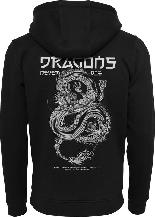 Immagine prodotto Mister Tee Felpa con cappuccio Dragons Never Die Heavy Zip - 132739 (L)