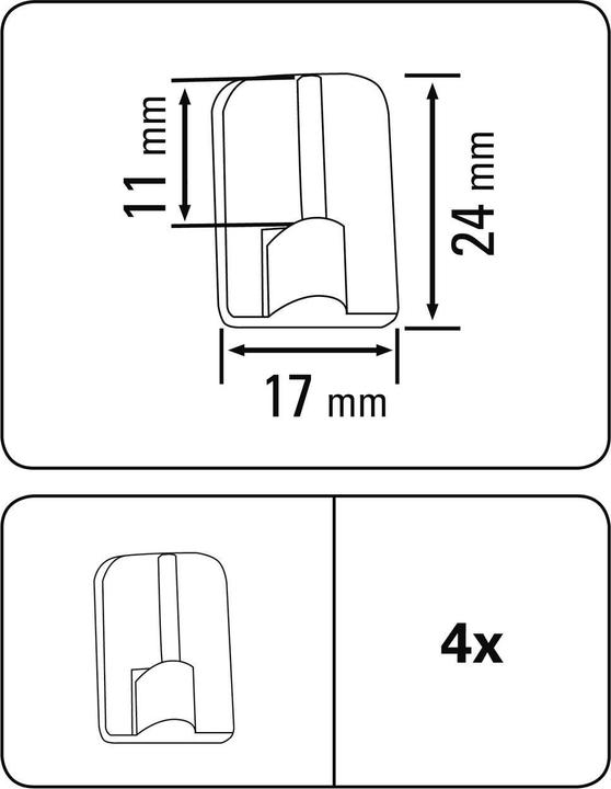 Immagine prodotto Gardinia Ganci adesivi
