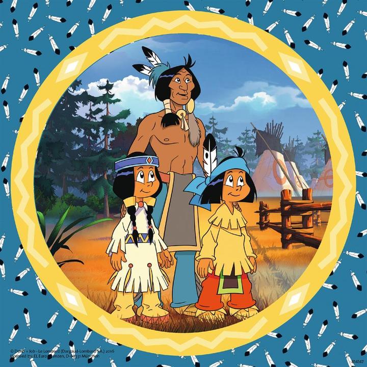 Actual product image Ravensburger Yakari, brave Indian (49 pieces)