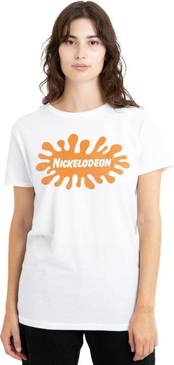 Actual product image Nickelodeon Unisex Adult Retro Splat Logo T-Shirt (S)