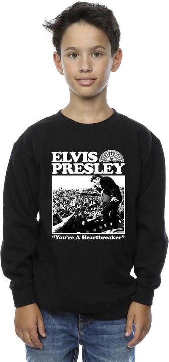 Immagine prodotto Elvis A Heartbreaker Felpa Ragazzi (116)