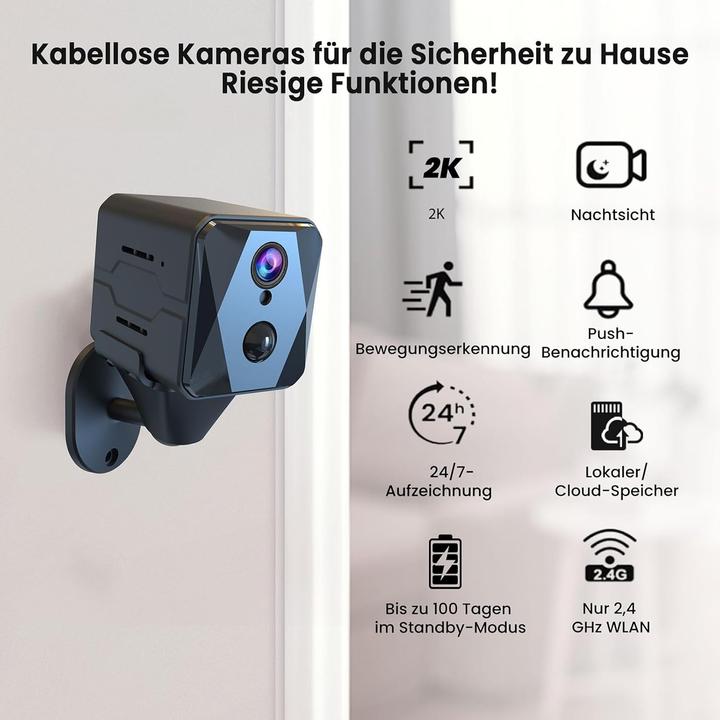 Image du produit Aidowocam Mini Überwachungskamera
