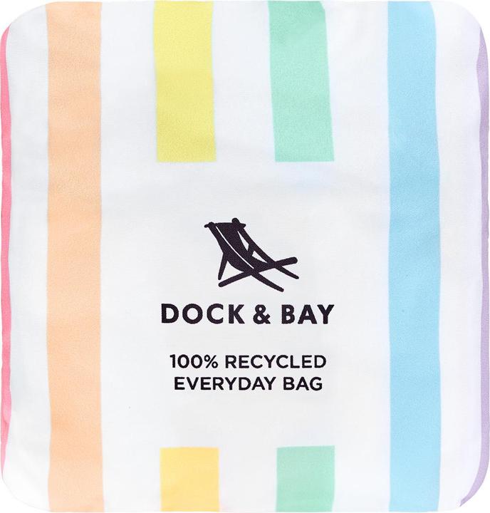 Actual product image Dock & Bay Travel Tote Bag CABANA Unicorn Waves (14 l)