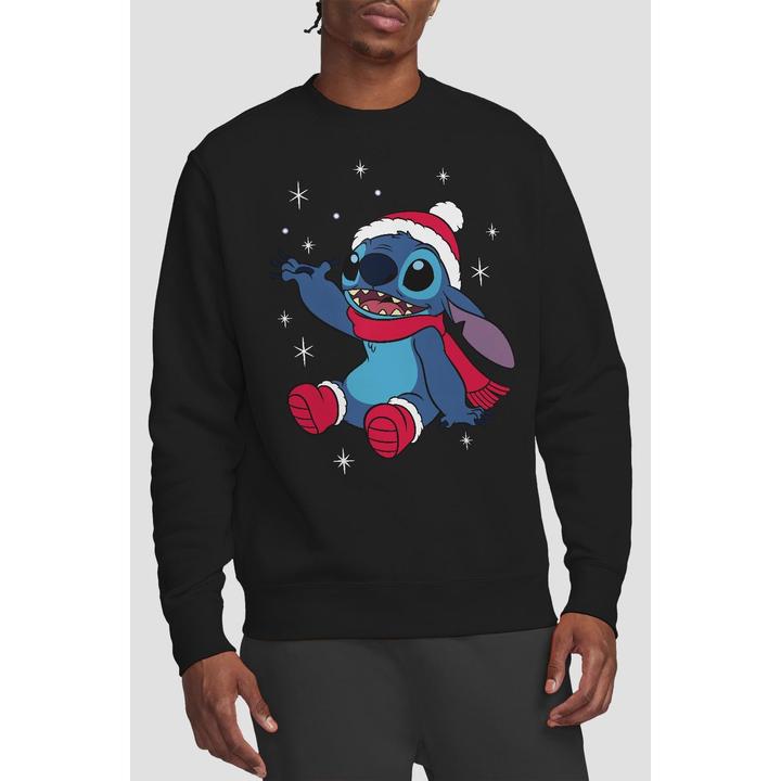 Produktbild Lilo & Stitch Sweatshirt weihnachtliches Design (M)