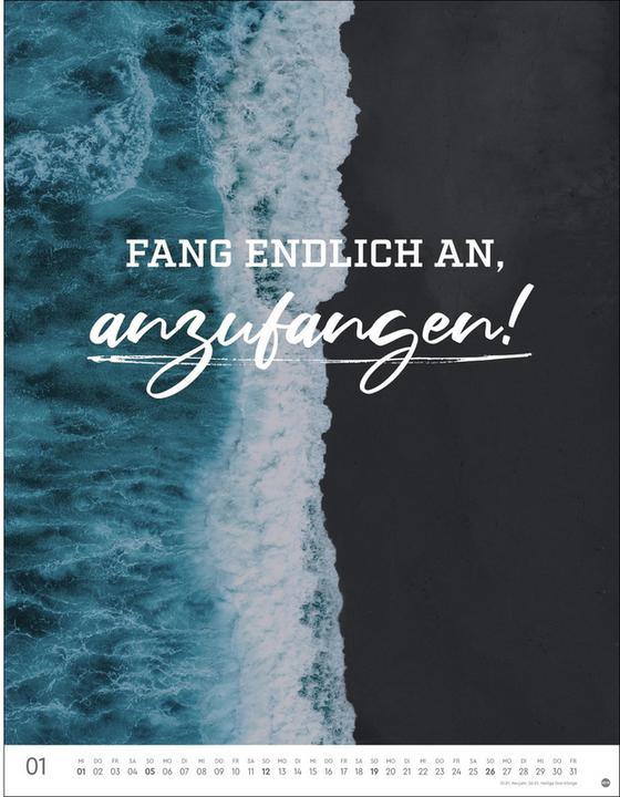 Produktbild Heye Visual Statements Posterkalender 2025 (34 x 44 cm, Harter Einband, Deutsch)