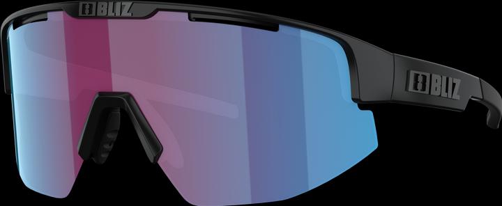 Actual product image Bliz Matrix Small Nano Optics Nordic Light (Black, Begonia w Blue)