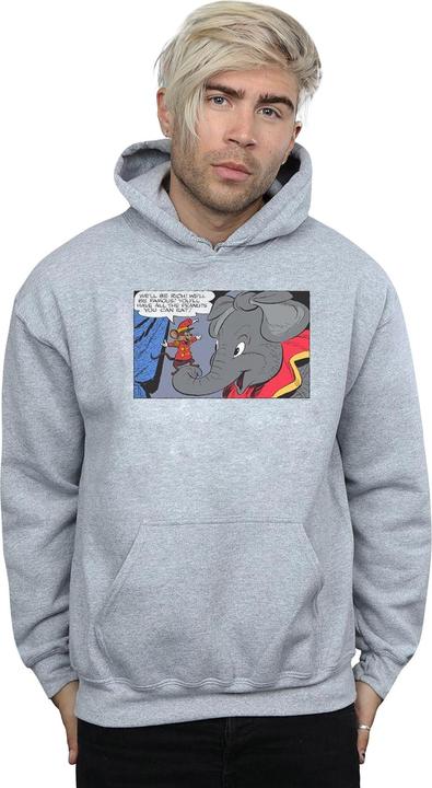 Immagine prodotto Disney Dumbo Rich And Famous Felpa con Cappuccio Uomo (L)