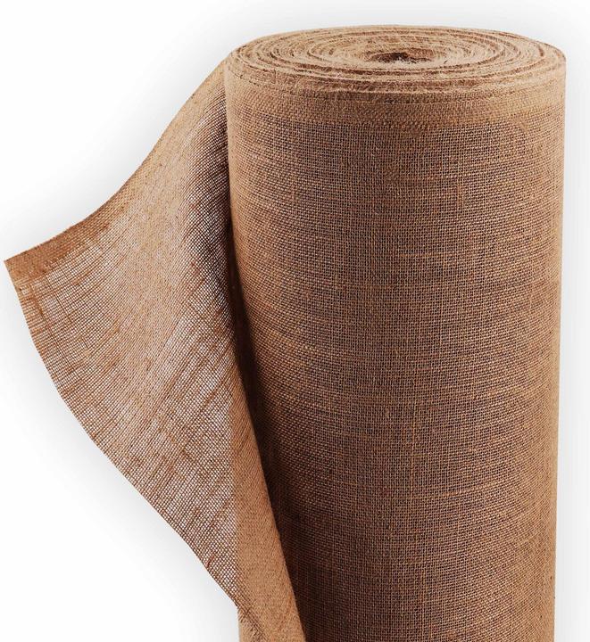Image du produit Aquagart 55m x 1m Jutegewebe 305g/m² Jutematte Gartenjute Jute Stoff Sackleinen Juteband