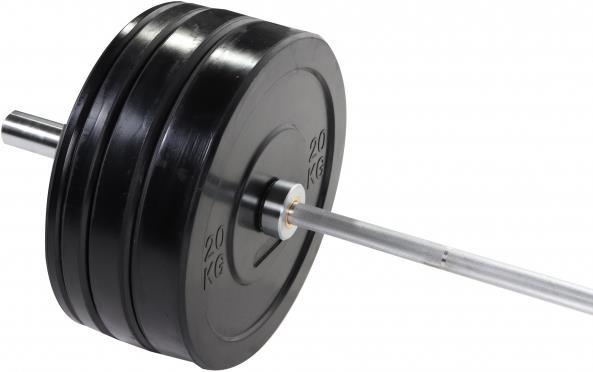 Produktbild Gorilla Sports Langhantelset Bumper Plates (1 x 140 kg)