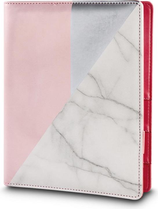 Actual product image Rayher Planner A5, pink/silver/marble, FSCMixCred, 1 piec (A5)