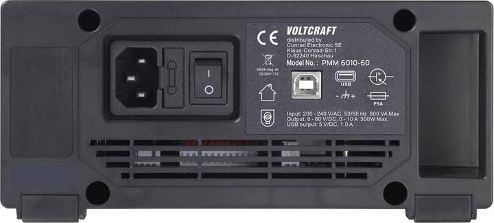 Actual product image Voltcraft PMM 6010-60 Multimeter und Netzgerät digital CAT II 600 V Anzeige (C (CAT II 600V)