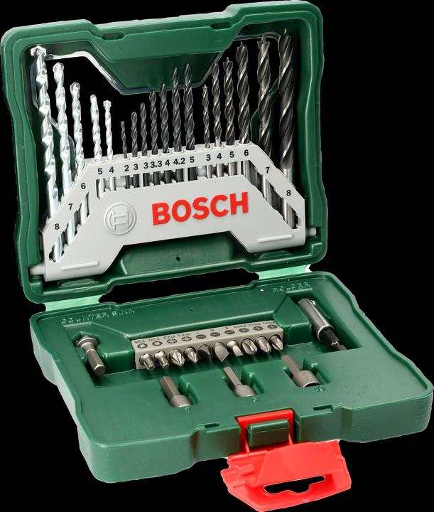 Image du produit Bosch Zubehör X - Line drill - and bit set (6 mm, 7 mm, 3 mm, 5 mm, 8 mm, 2 mm, 4 mm)