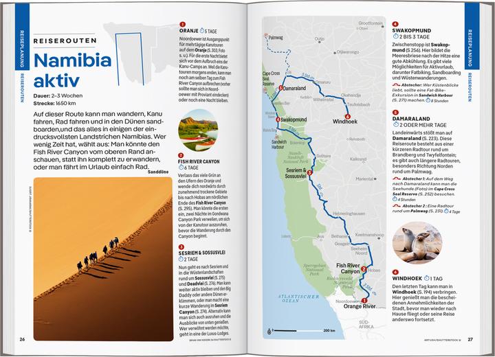 Immagine prodotto Reiseführer Namibia & Botswana (Tedesco, Regno di Sarh, Narina Exelby, Mary Fitzpatrick, 2024)