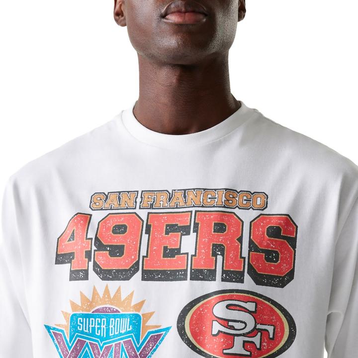 Immagine prodotto New Era NFL Shirt - SUPERBOWL San Francisco 49ers weiss - S (S)