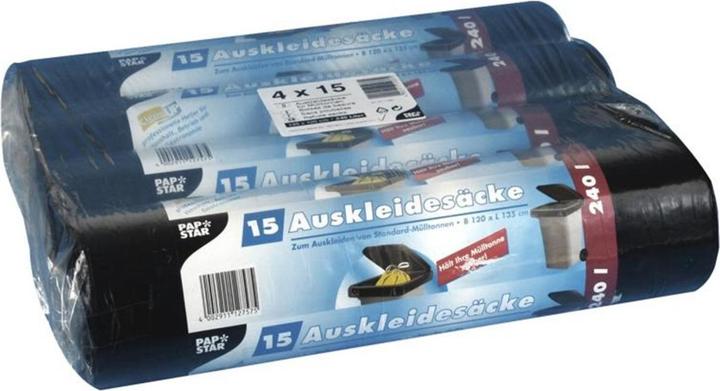 Image du produit Papstar Kehrichtsack (60 x, 240 l)