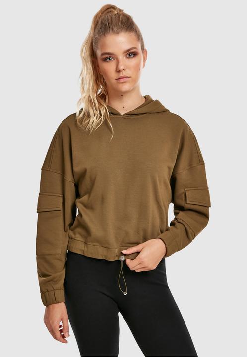 Produktbild Urban Classics Ladies Short Worker Hoody (XXL)
